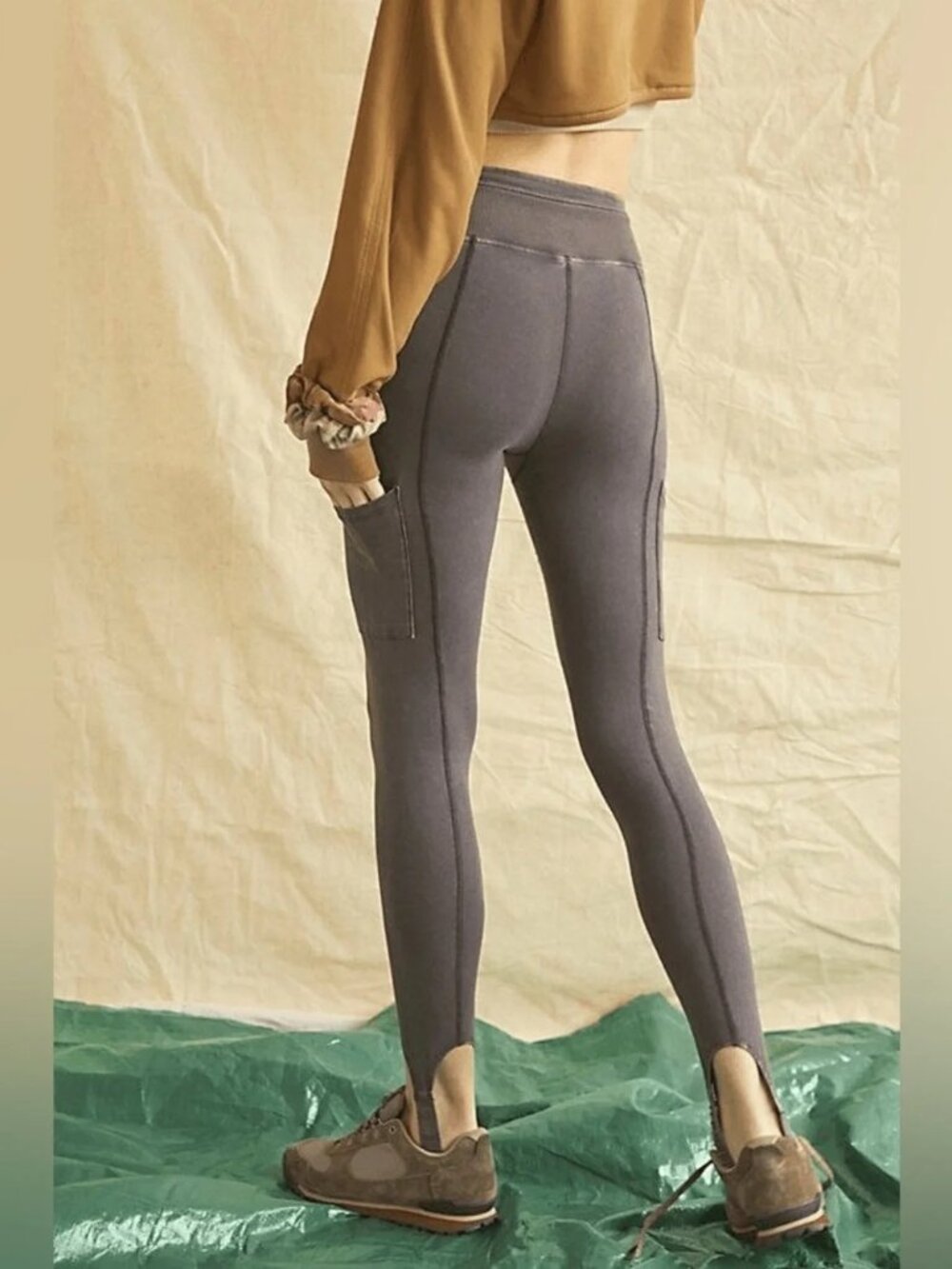 Free People Hot Shot Infinity Stirrup Leggings Size XS - Picture 3 of 7